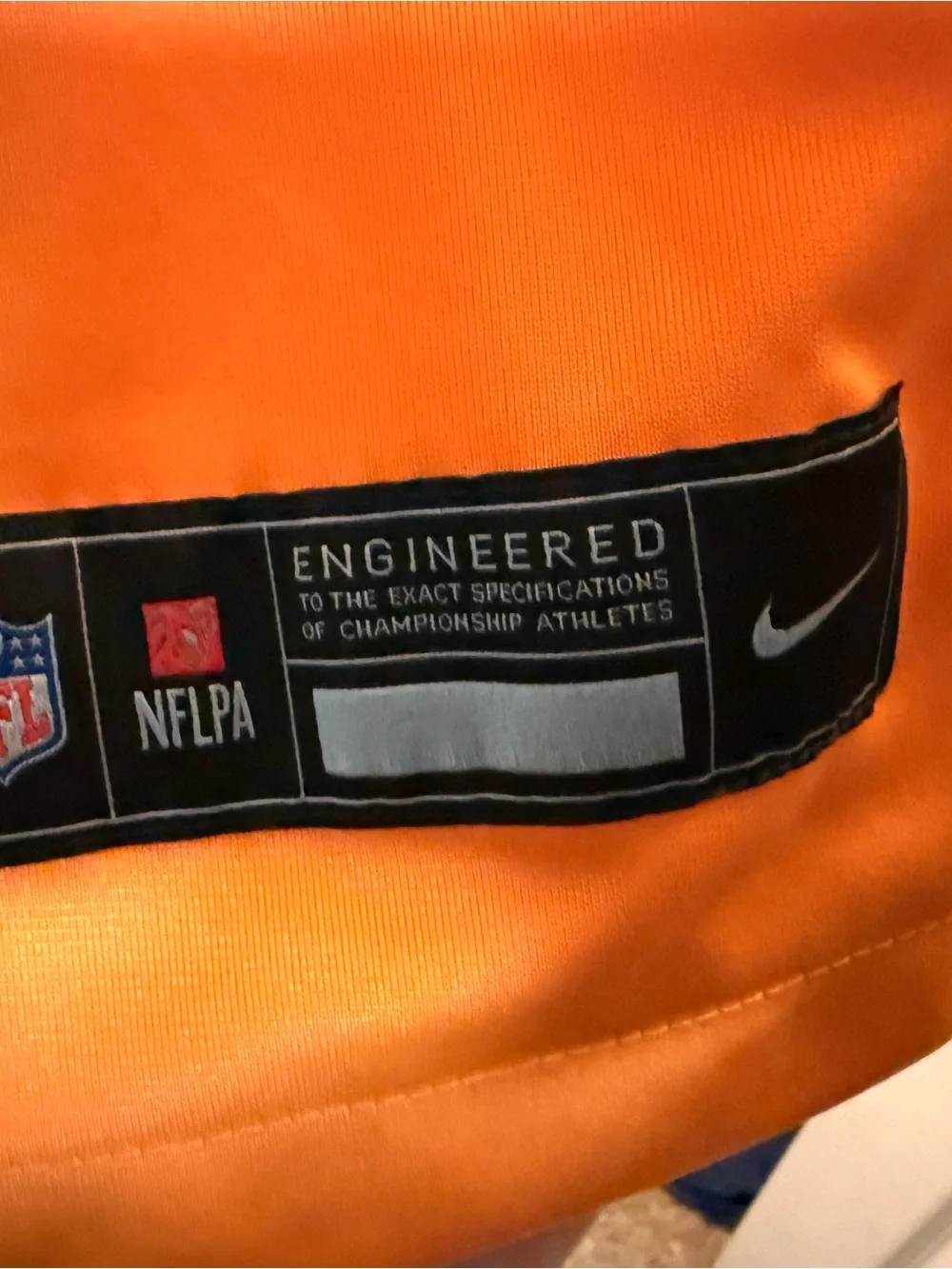 Nike Orange Mayfield #6 Men's Football Jersey